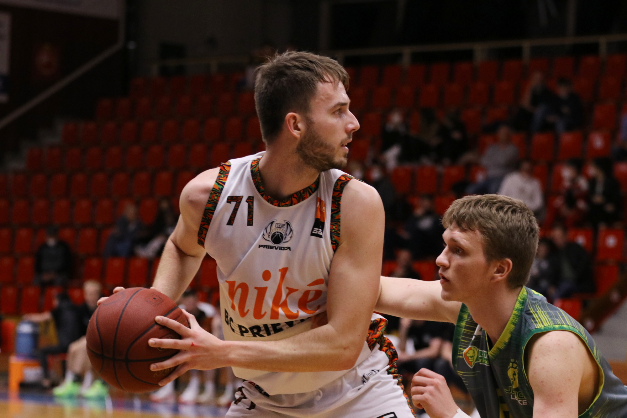 Na súperov sa pripravujeme zodpovedne, hlási Matúš Magdolen (ŠBK Junior Patrioti Levice - BC Prievidza 60:84)