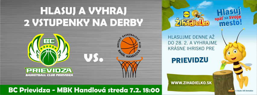 HLASUJ A VYHRAJ 2 VSTUPENKY NA DERBY