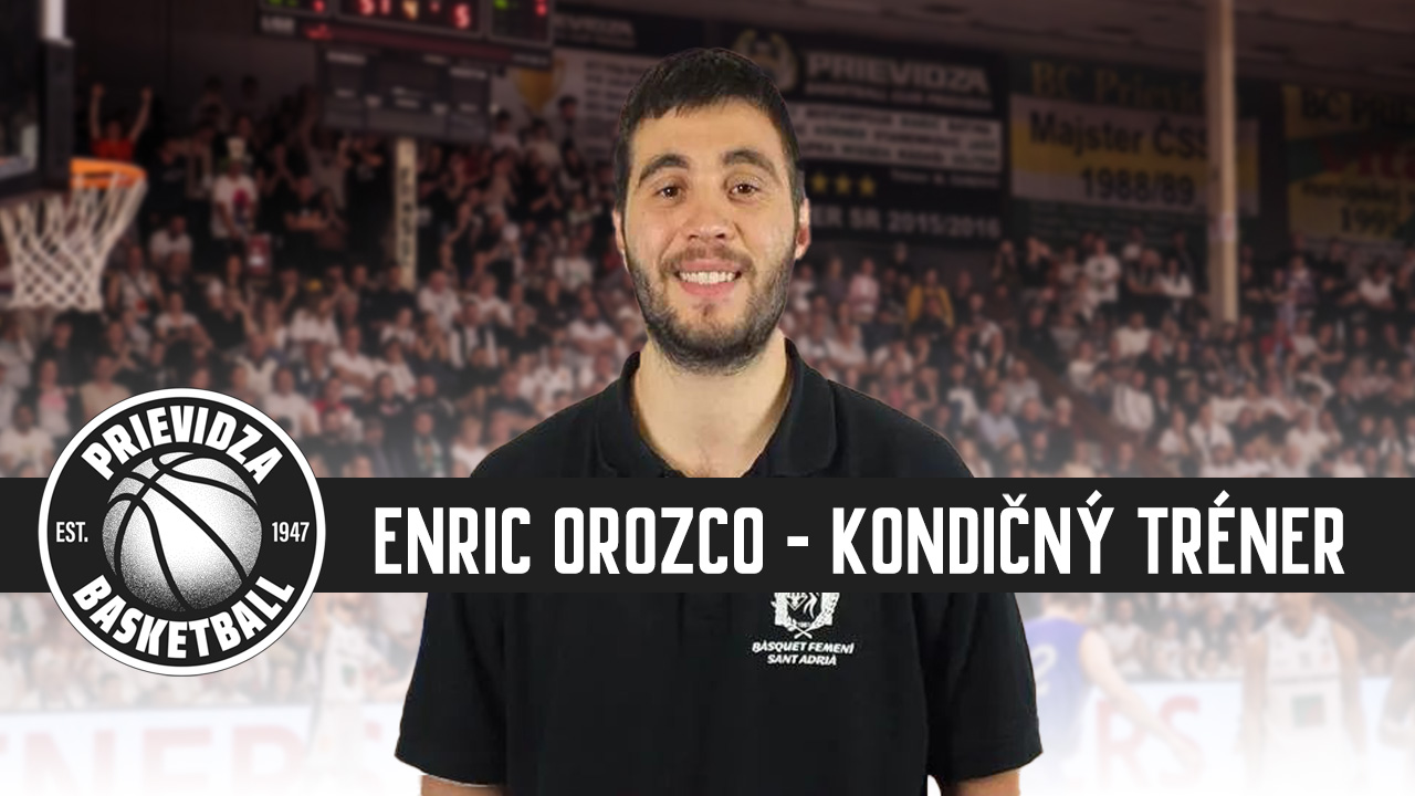 Realizačný tím posilní kondičný tréner Enric Orozco