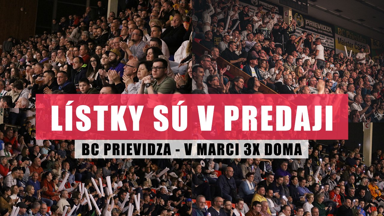 Spúšťame predpredaj lístkov na 3 domáce zápasy v marci