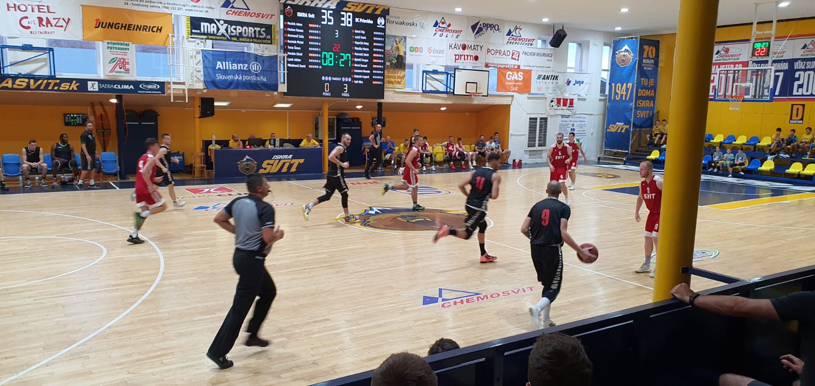 Iskra Svit – BC Prievidza 69:80 