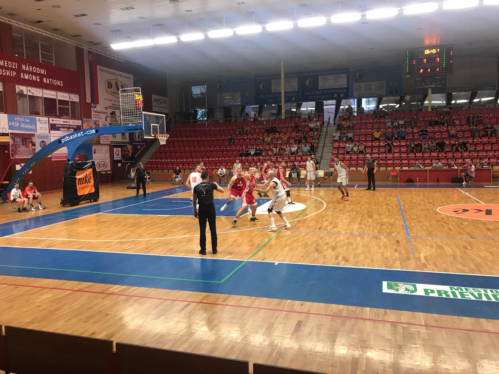 BC Prievidza – Iskra Svit 73:83 